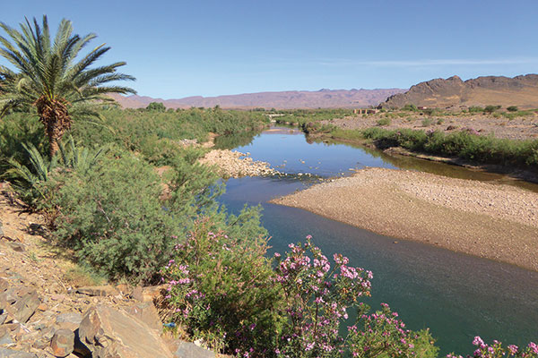  Water in the riverbed