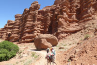 The Dades gorge between Fès and Marrakech